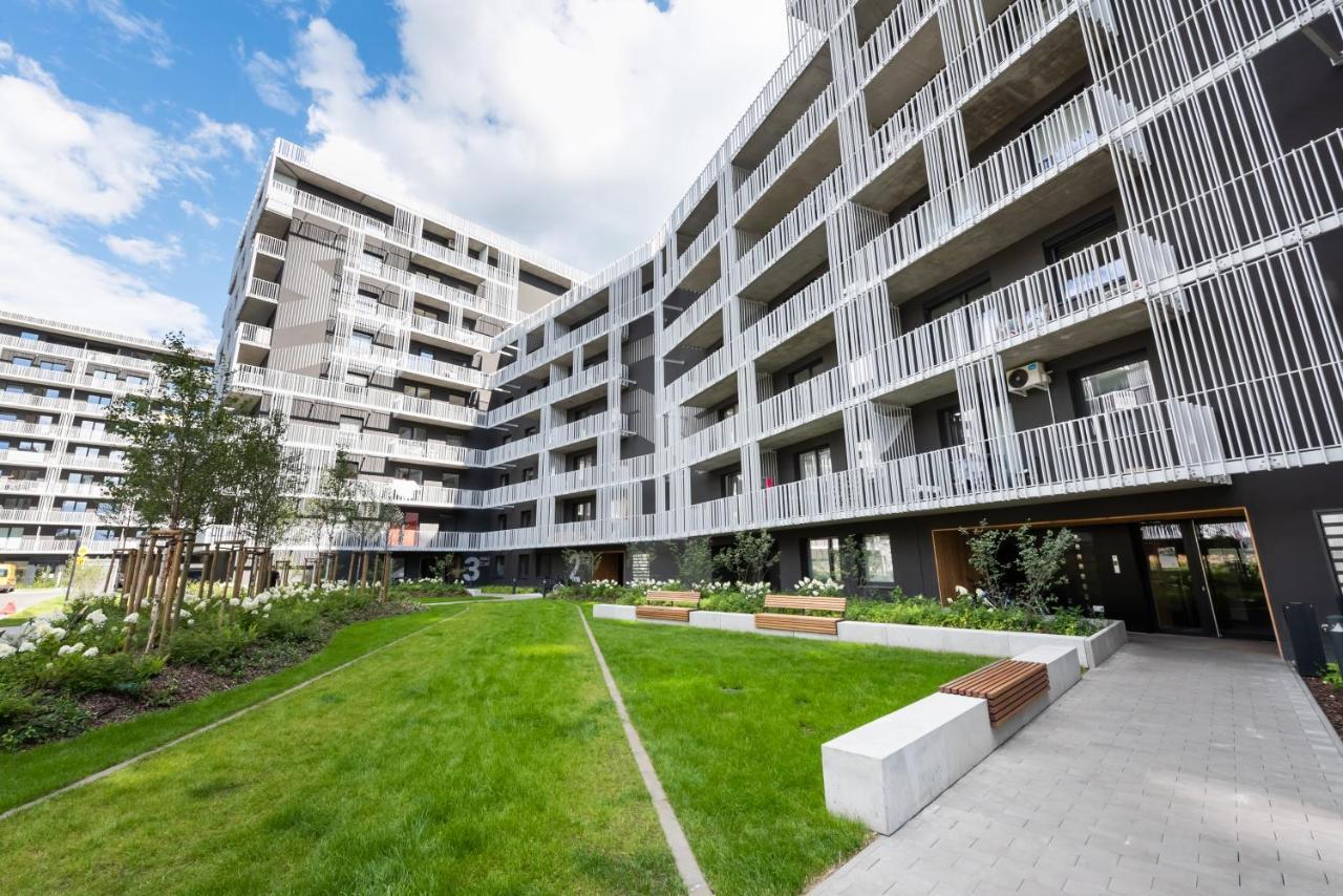 Wola Marble Apartment Warschau Exterior foto